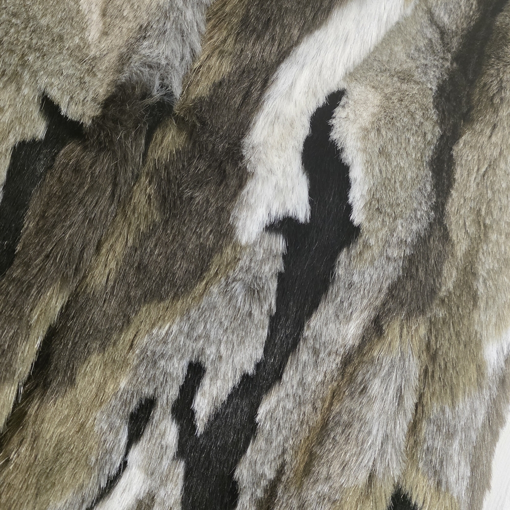 INC International Concepts Multicolor Faux Fur Vest - Picture 4 of 5
